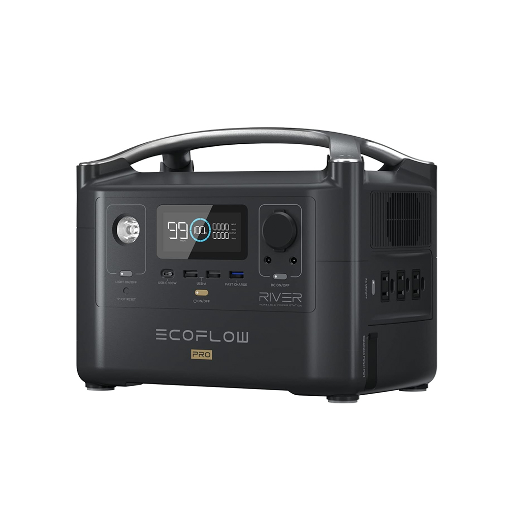 iOneCards | ECOFLOW River Pro-INT Version with Universal Sockert Portable  Power Station (720Wh)