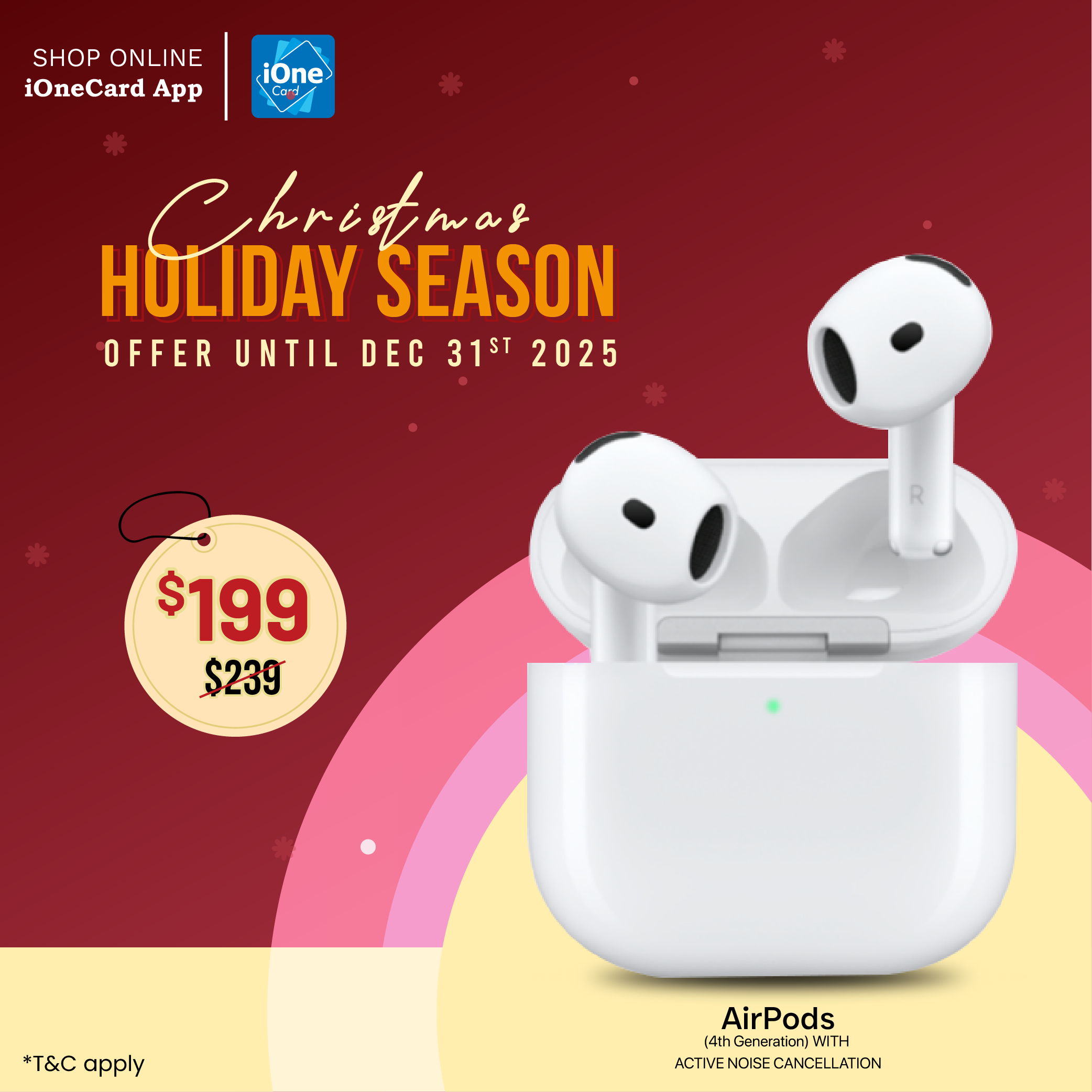 iOneCards | Apple AirPods 4 Active Noise Cancellation / 214146