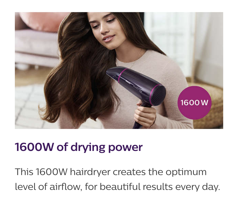 iOneCards | Philips Hair Dryer | BHD002/00